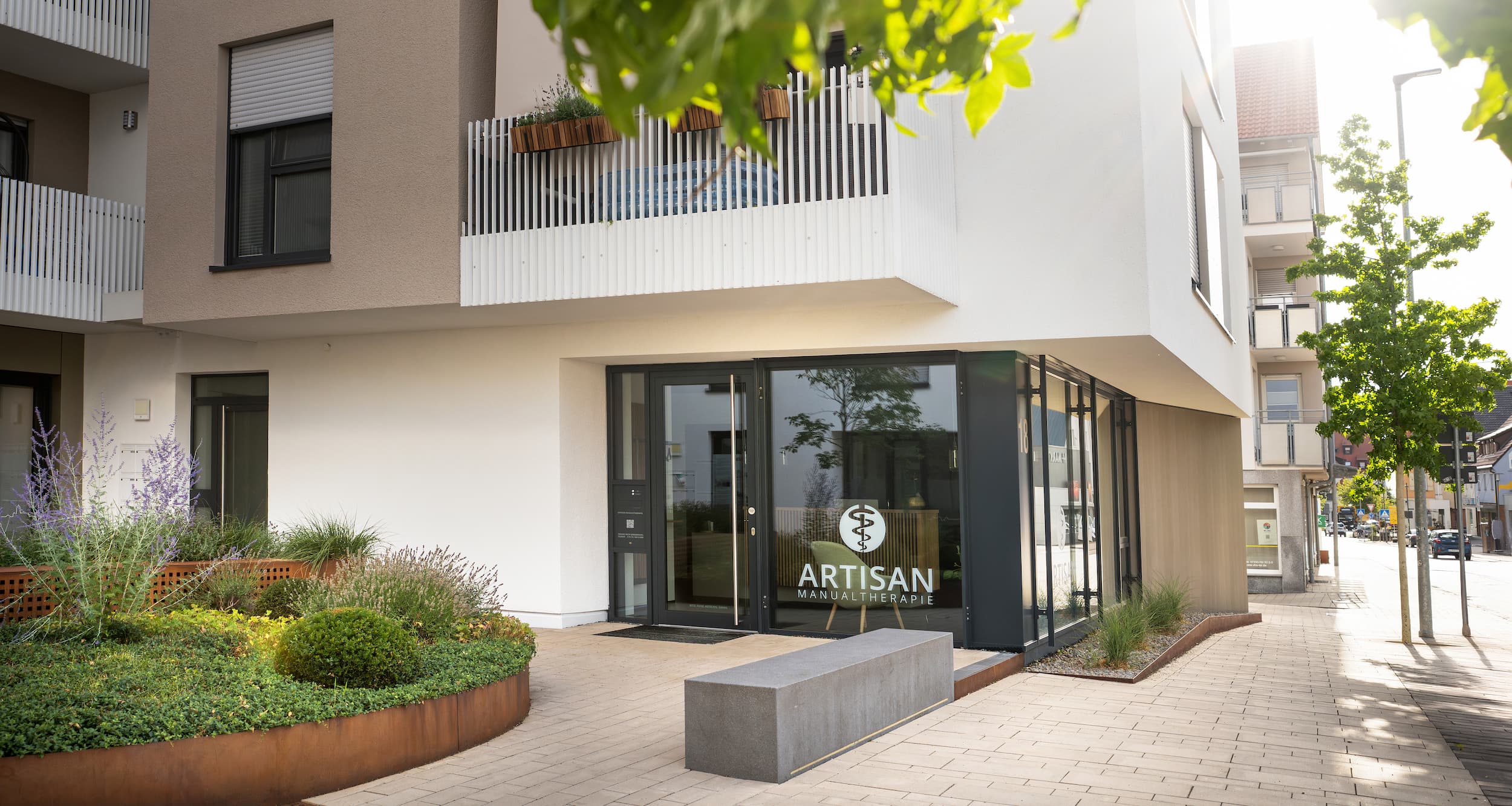 Artisan Manualtherapie in Laichingen, Bild vom Gebäude